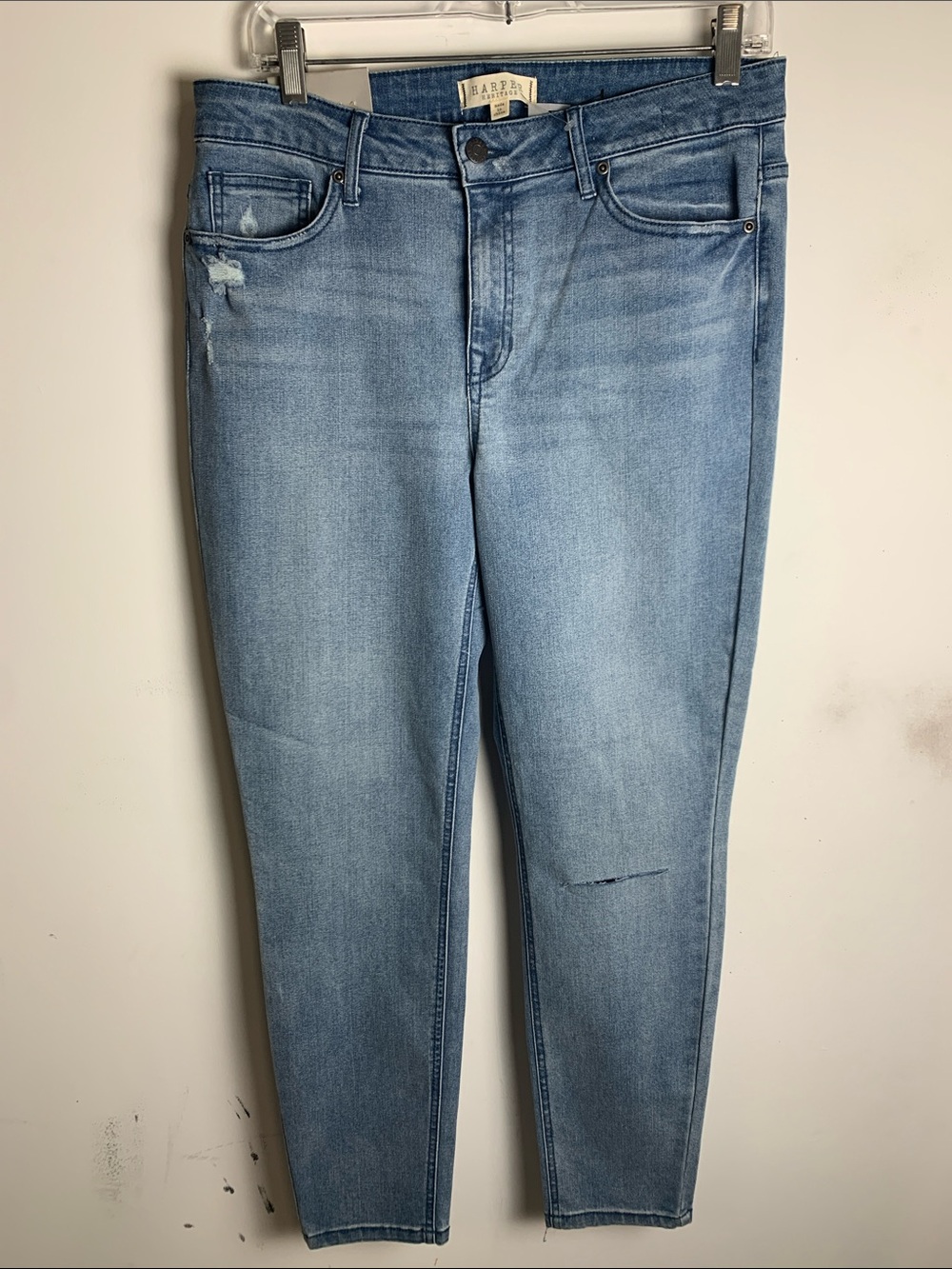 Heritage Women’s Skinny Jeans in Light Blue Wash